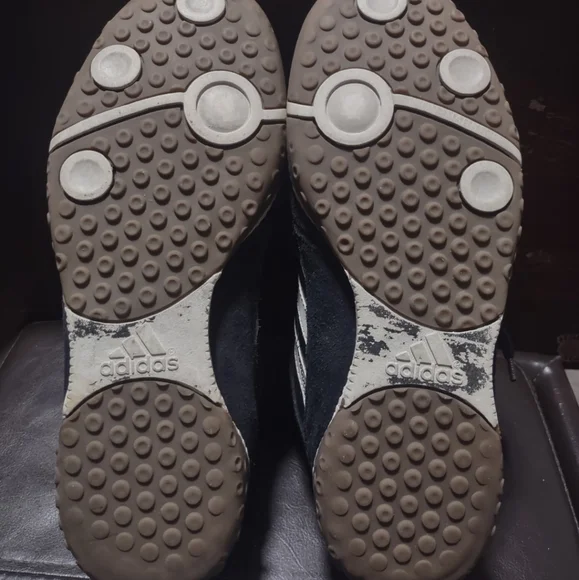 Adidas Indoor Shoes Vintage Men's Black Sneakers - Picture 7 of 8